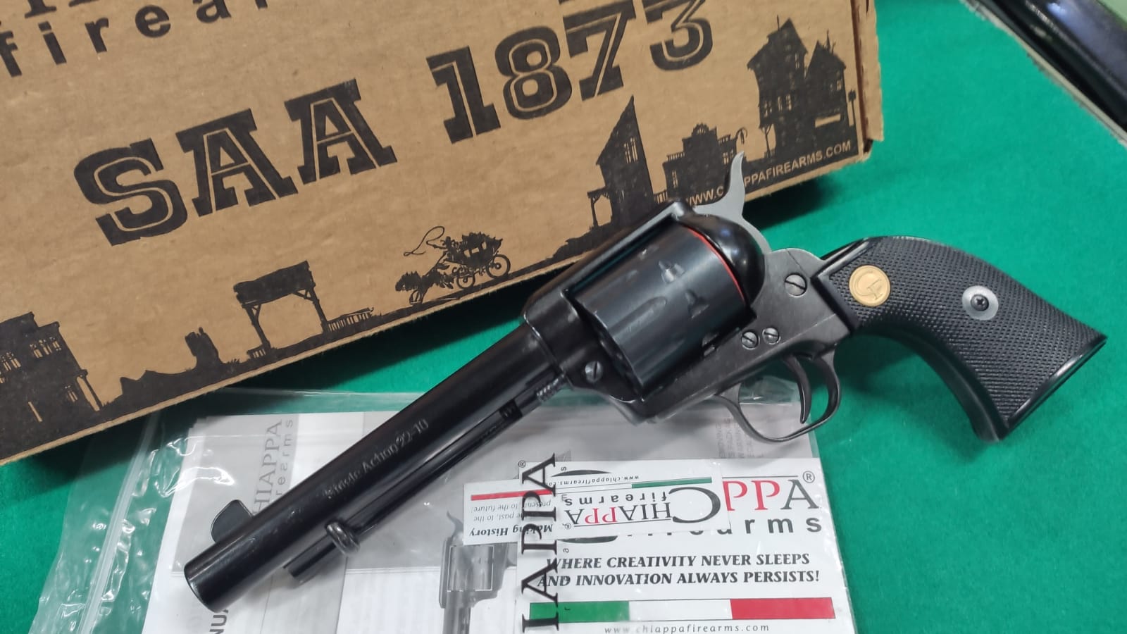 Chiappa firearms revolver singola azione mod. SAA 1873 cal. 22LR